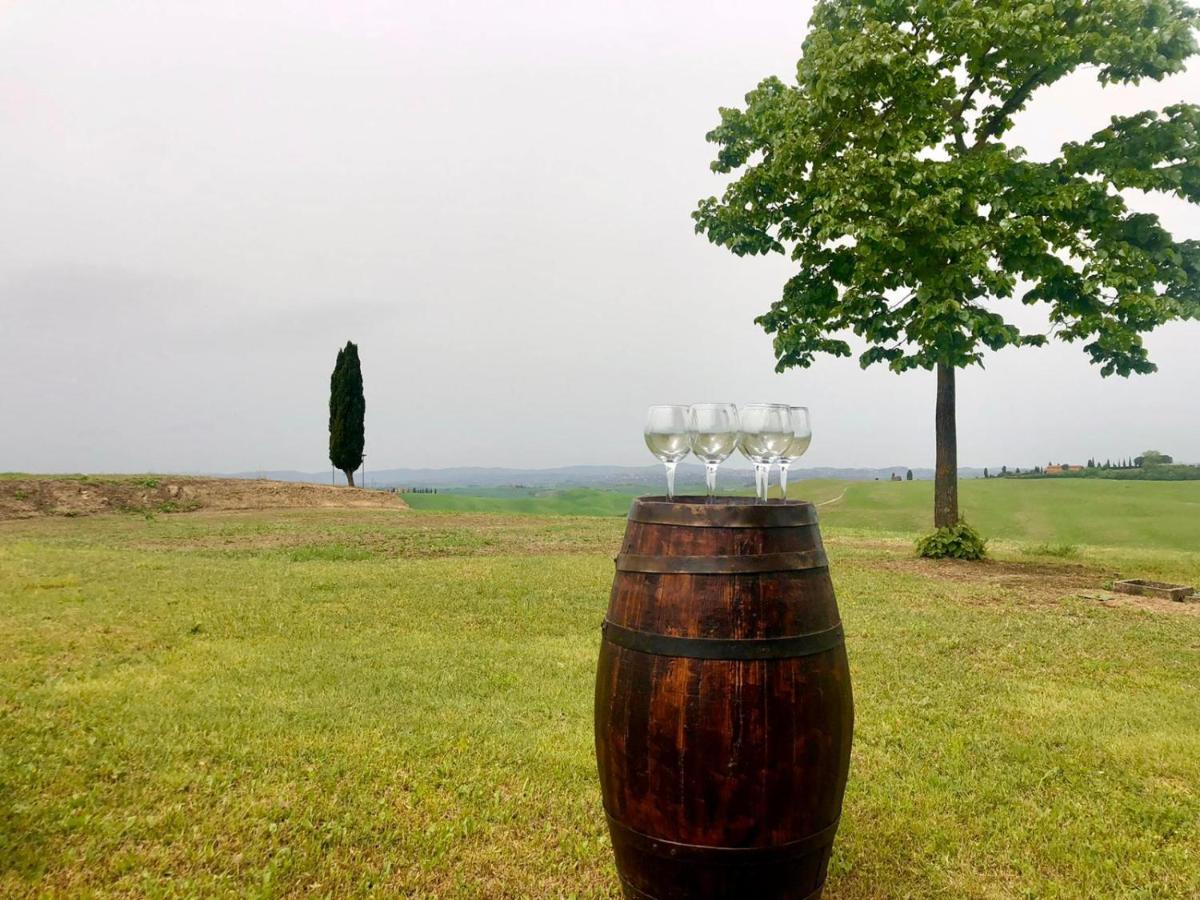 Podere Il Granaio - Crete Senesi - Tuscany Siena Zewnętrze zdjęcie