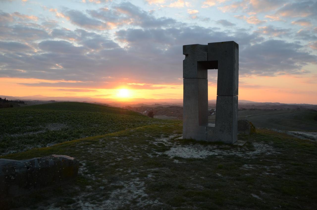 Podere Il Granaio - Crete Senesi - Tuscany Siena Zewnętrze zdjęcie