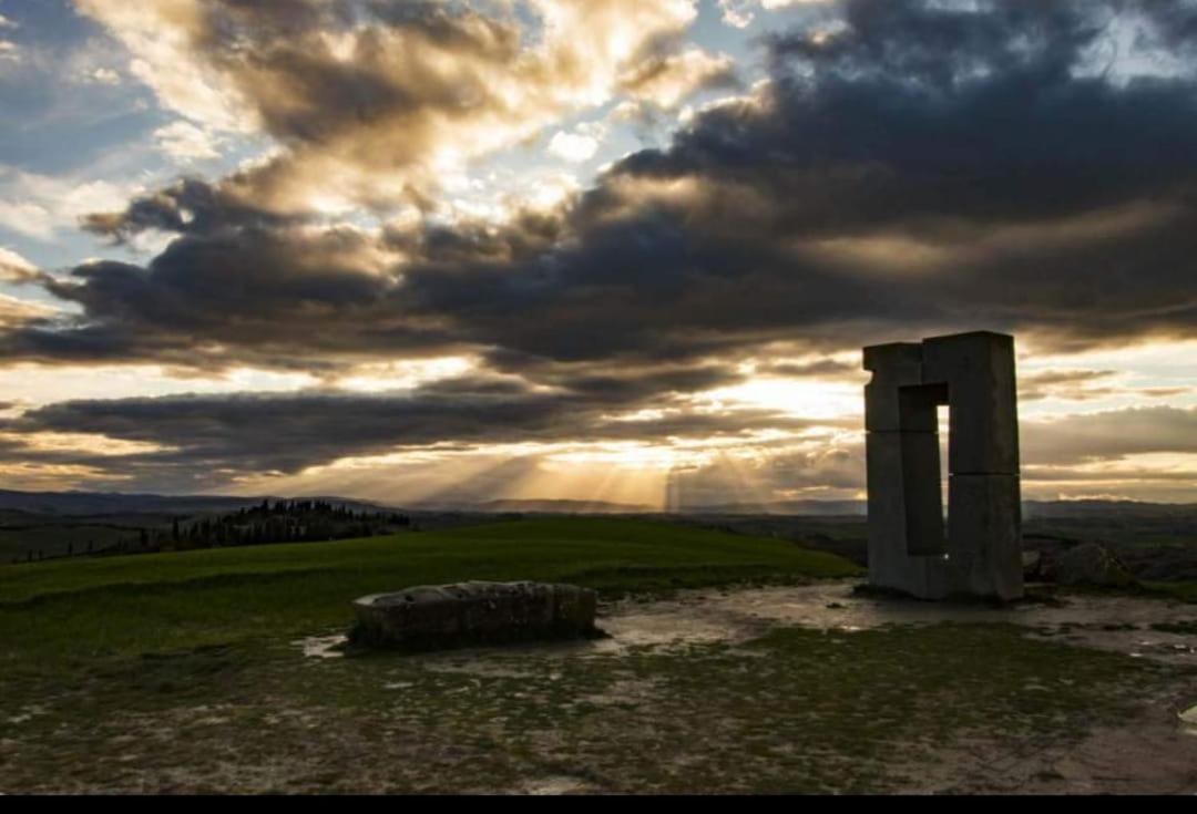 Podere Il Granaio - Crete Senesi - Tuscany Siena Zewnętrze zdjęcie