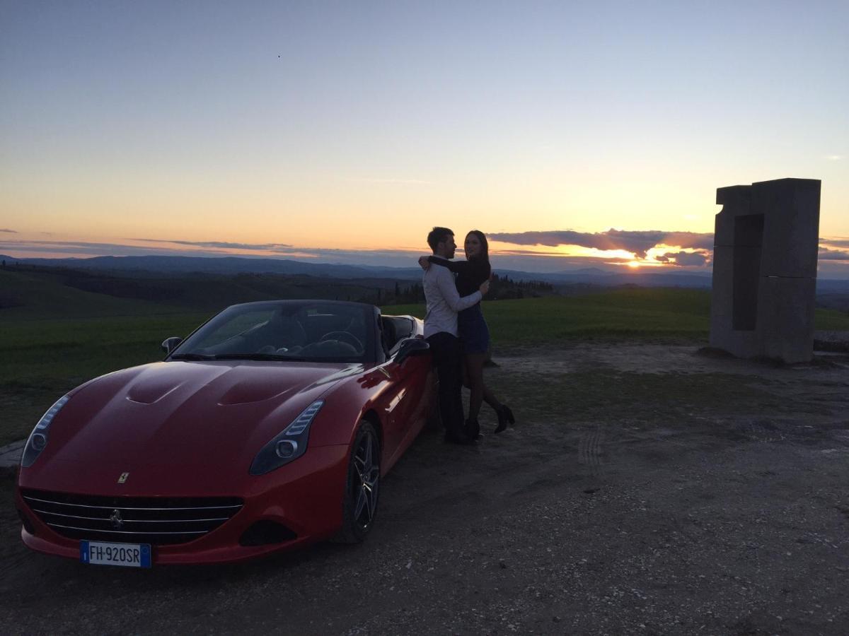 Podere Il Granaio - Crete Senesi - Tuscany Siena Zewnętrze zdjęcie