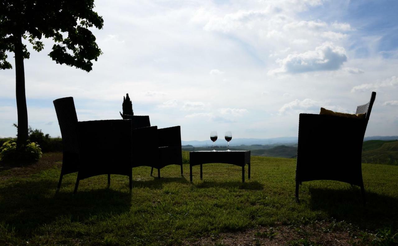 Podere Il Granaio - Crete Senesi - Tuscany Siena Zewnętrze zdjęcie