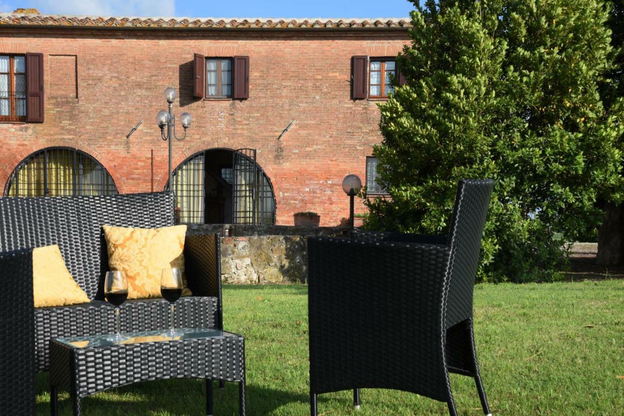 Podere Il Granaio - Crete Senesi - Tuscany Siena Zewnętrze zdjęcie