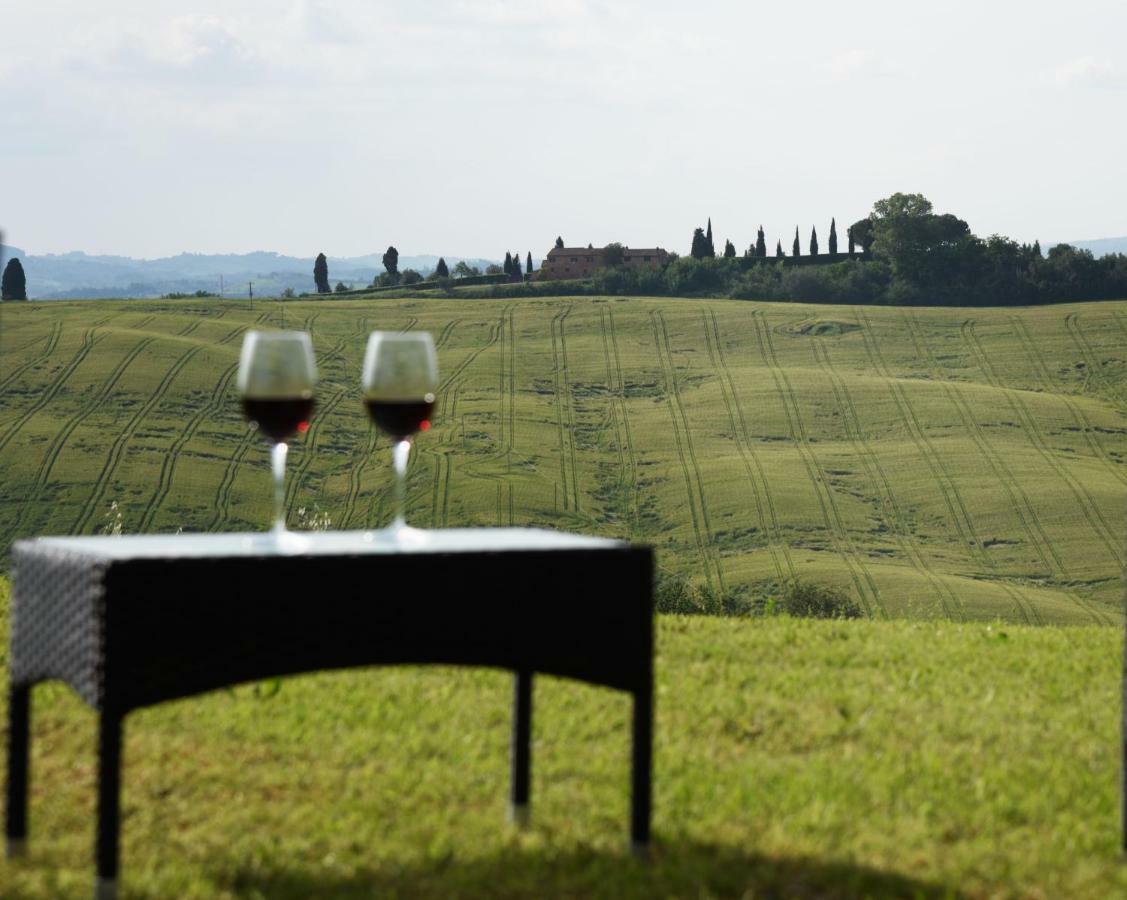 Podere Il Granaio - Crete Senesi - Tuscany Siena Zewnętrze zdjęcie