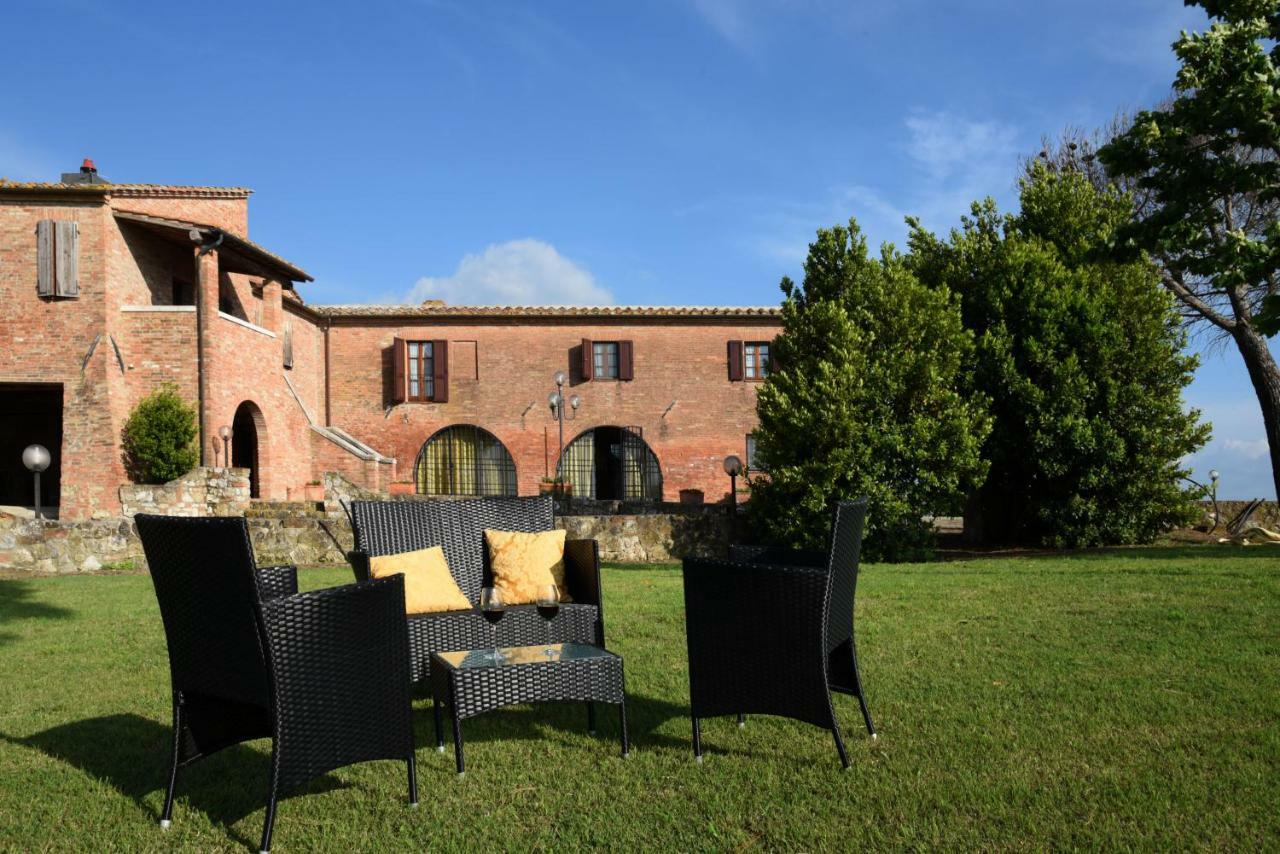 Podere Il Granaio - Crete Senesi - Tuscany Siena Zewnętrze zdjęcie